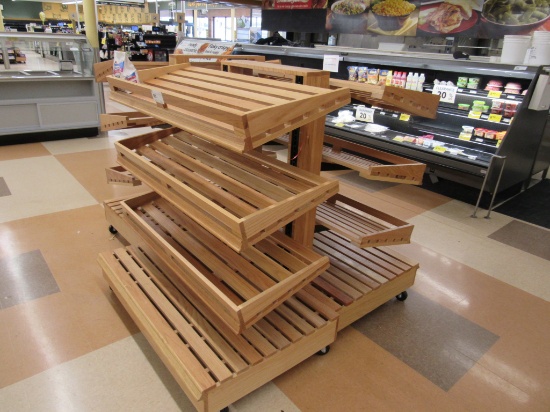48-INCH 4-DECK BAKERY SHELVING