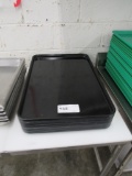 18X26 BLACK PLASTIC TRAYS