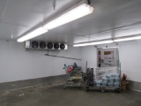 CROWN TONKA 20X20 WALK-IN DAIRY COOLER 8FT TALL - REMOTE COOLED NO COMPRESSOR