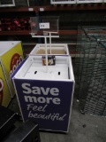 24X24 WHITE MOBILE BULK BINS