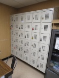 36 WALL-MOUNT LOCKERS - ONE LOT