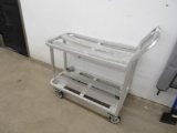 2-DECK ALUMINUM STOCK CART