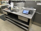 6FT STAINLESS STEEL TABLE - 30IN DEEP