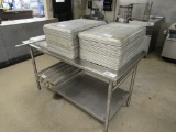 5FT STAINLESS STEEL TABLE - 30IN DEEP