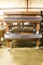 (2)6FT SLANT PRODUCE TABLE W/ (1)UNDERSHELF