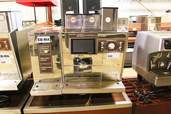 THERMOPLAN BUNN BW3 BEAN TO CUP AUTOMATIC COFFEE MACHINE W/ MILK FRIDGE