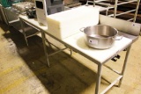8FT POLYTOP WORKTOP TABLE