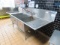 3 COMP STAINLESS STEEL SINK 104IN.