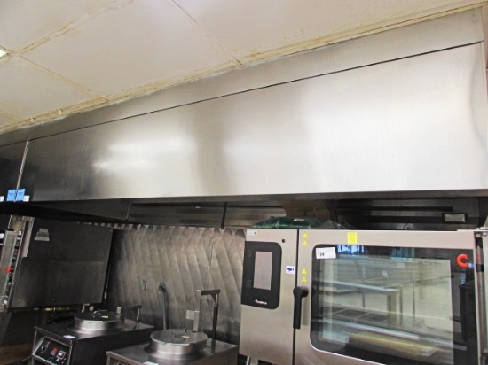 12FT X 57IN EXHAUST HOOD W/ RETURN AIR