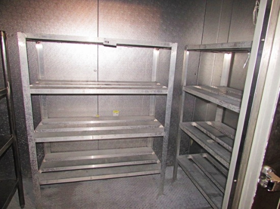 4FT 4 TIER ALUMINUM COOLER RACKS