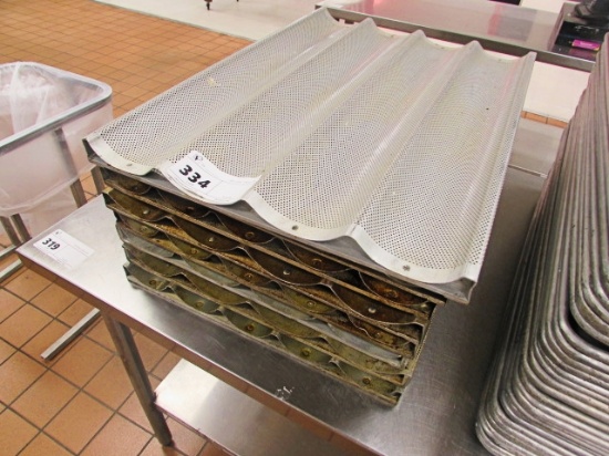 ALUMINUM FRENCH BREAD PANS
