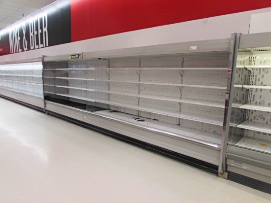 KYSOR WARREN D6L1-12U MULTIDECK BEVERAGE (1-12FT, 1-8FT) '00- REMOTE COOLED NO COMPRESSOR