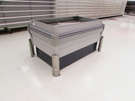 KYSOR WARREN D11-5U MEDIUM TEMP ISLAND CASE '00 - REMOTE COOLED NO COMPRESSOR