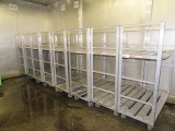 2 TIER ALUMINUM COOLER CARTS