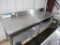 8FT STAINLESS STEEL TABLE - 30IN DEEP