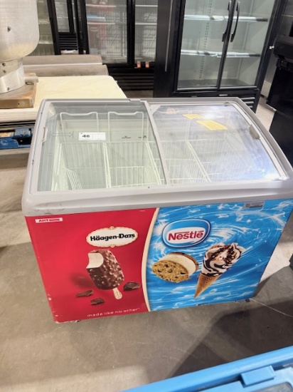 38-INCH AHT SELF-CONTAINED SLIDE-TOP FREEZER RIO S100