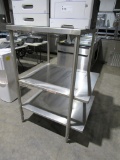 30X35 S/STEEL 3-DECK STAND