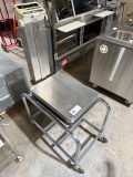 HOBART 300LB DIGITAL PLATFORM SCALE WITH CART