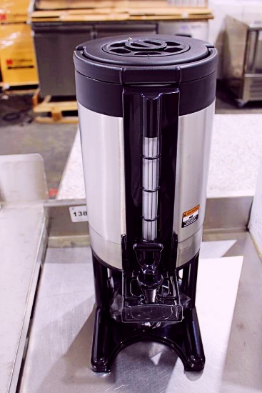 NEW GRINDMASTER 1.5 GALLON THERMAL CONTAINER/DISPENSER ON STAND GIU15GGRINDV2