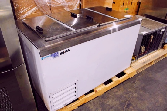 NEW FLOOR MODEL DISPLAY EXCELLENCE HFF-8-HC SELF CONTAINED 54IN. ICE CREAM FREEZER DIPPING CABINET 2