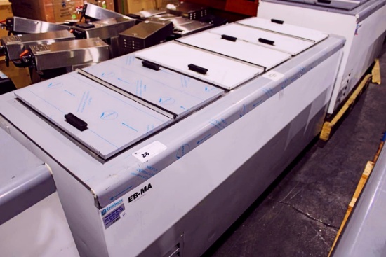 NEW SCRATCH & DENT EXCELLENCE HFF-12-HC SELF CONTAINED 81IN. ICE CREAM DIPPING CABINET 2021