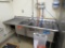 70-INCH 3-COMPARTMENT SINK