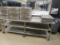 8FT STAINLESS STEEL TABLE - 30IN DEEP