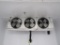 HUSSMANN 3-FAN FREEZER COIL - ELECTRIC DEFROST