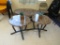 COFFEE TABLE, SIDE TABLES