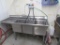 70-INCH 3-COMPARTMENT SINK