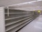 STREETER GONDOLA SHELVING 72IN TALL 20/20 - 73FT W/4FT END CAP - SOLD BY THE FOOT