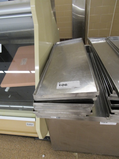 10X30 S/STEEL MEAT/SEAFOOD TRAYS