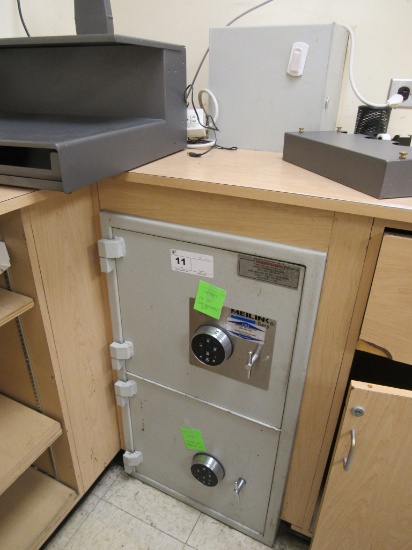 MEILINK 2-DOOR DROP SAFE WITH COMBINATION