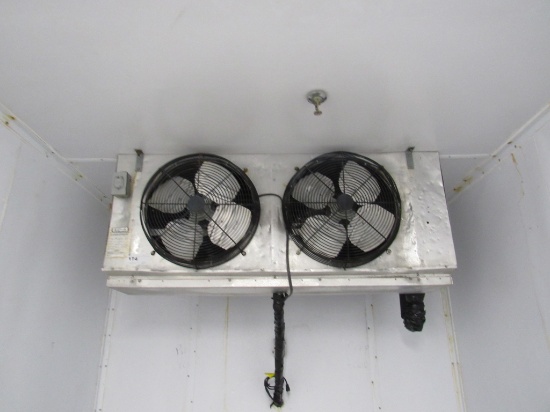HUSSMANN 2-FAN FREEZER COIL - ELECTRIC DEFROST