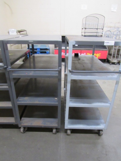 4FT X 24-INCH 4-DECK STOCK CARTS