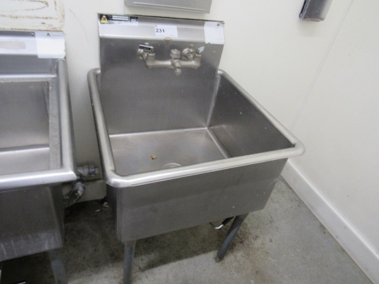27-INCH 1-COMPARTMENT SINK