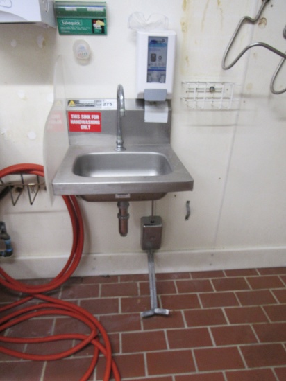 STAINLESS STEEL HAND SINK