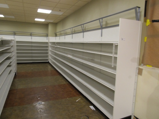 2020 LOZIER WALL SHELVING 84IN TALL 19/19 - 36FT - SOLD BY THE FOOT