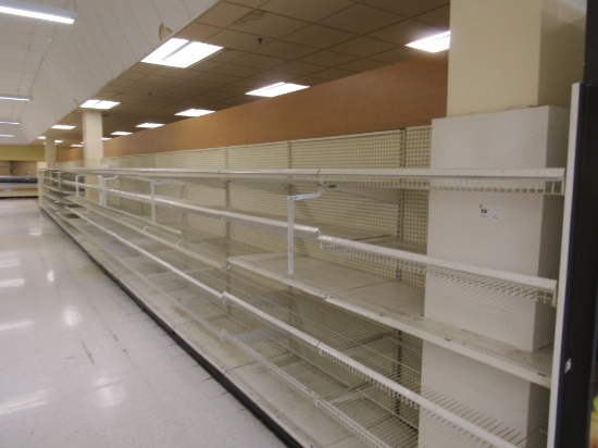 STREETER WALL SHELVING 84IN TALL 25/25 - 76FT - SOLD BY THE FOOT