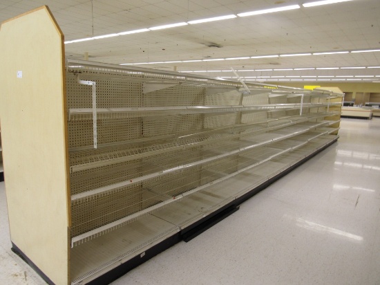 STREETER GONDOLA SHELVING 72IN TALL 20/20, 25/25 - 36FT - SOLD BY THE FOOT
