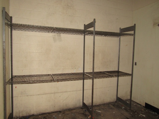 8FT TALL RACKING 24IN DEEP, 10FT LONG