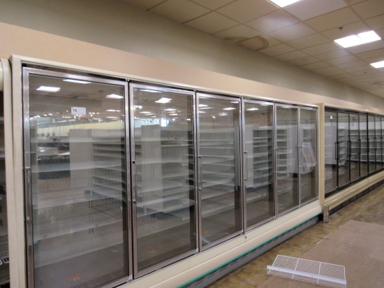HILL/PHOENIX ONRZ FREEZER DOOR CASES '00 - SOLD BY THE DOOR - REMOTE COOLED NO COMPRESSOR