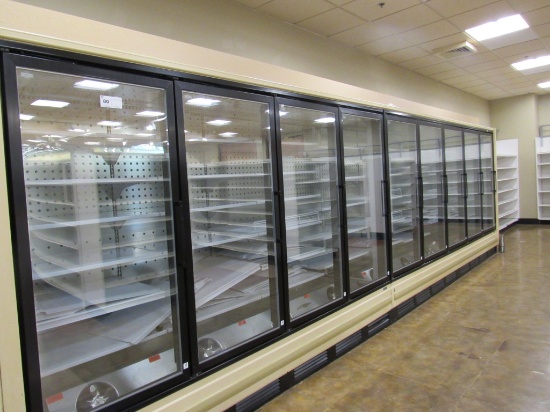 ZERO ZONE RVZC30 FREEZER DOOR CASES '11 ELEC DEFROST - SOLD BY THE DOOR - REMOTE NO COMPRESSOR
