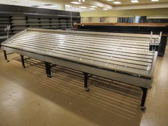 8FT SLANT PRODUCE TABLES