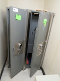 MEILINK 2-DOOR SAFE WITH COMBINATION