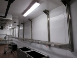 S/STEEL WALL SHELVES