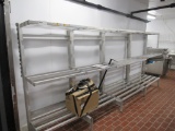 ALUMINUM COOLER SHELVING - SOLD BY THE OPENING