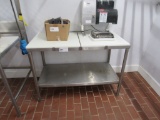 4FT POLYTOP TABLE - 24IN DEEP