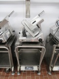 BIZERBA SE12 DELI SLICER WITH CART AND SHARPENER