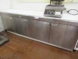8FT S/STEEL REMOTE WORKTOP